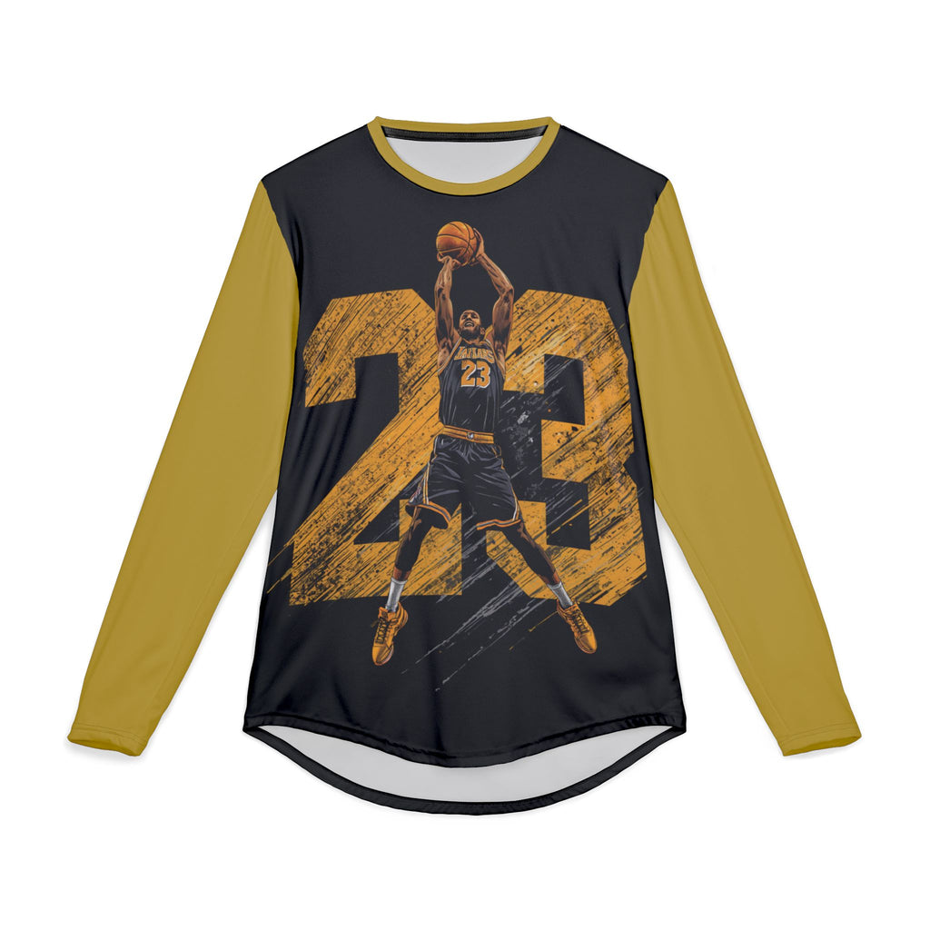 Basketball 23 Long Sleeve Shirt — Apex King UV Protection