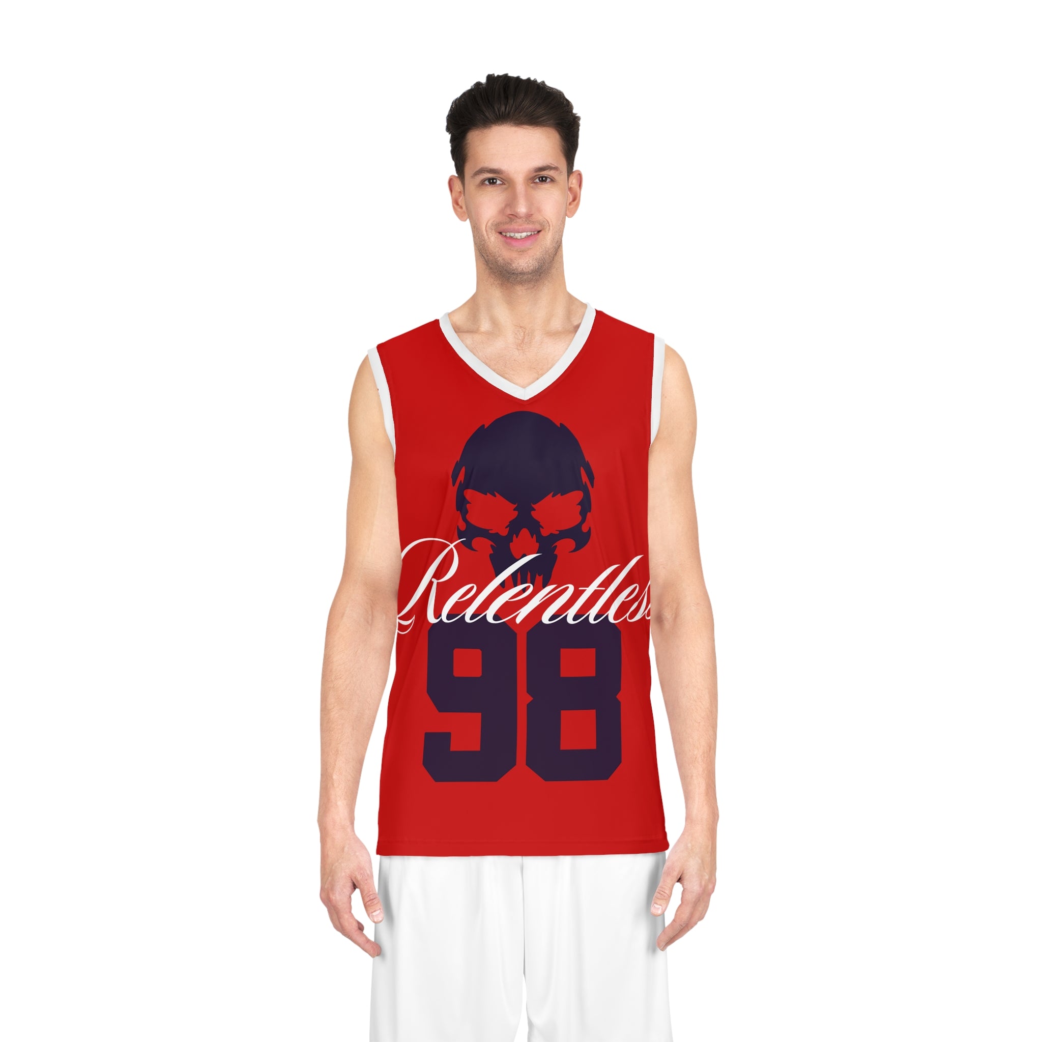Relentless 98 Red Basketball Jersey