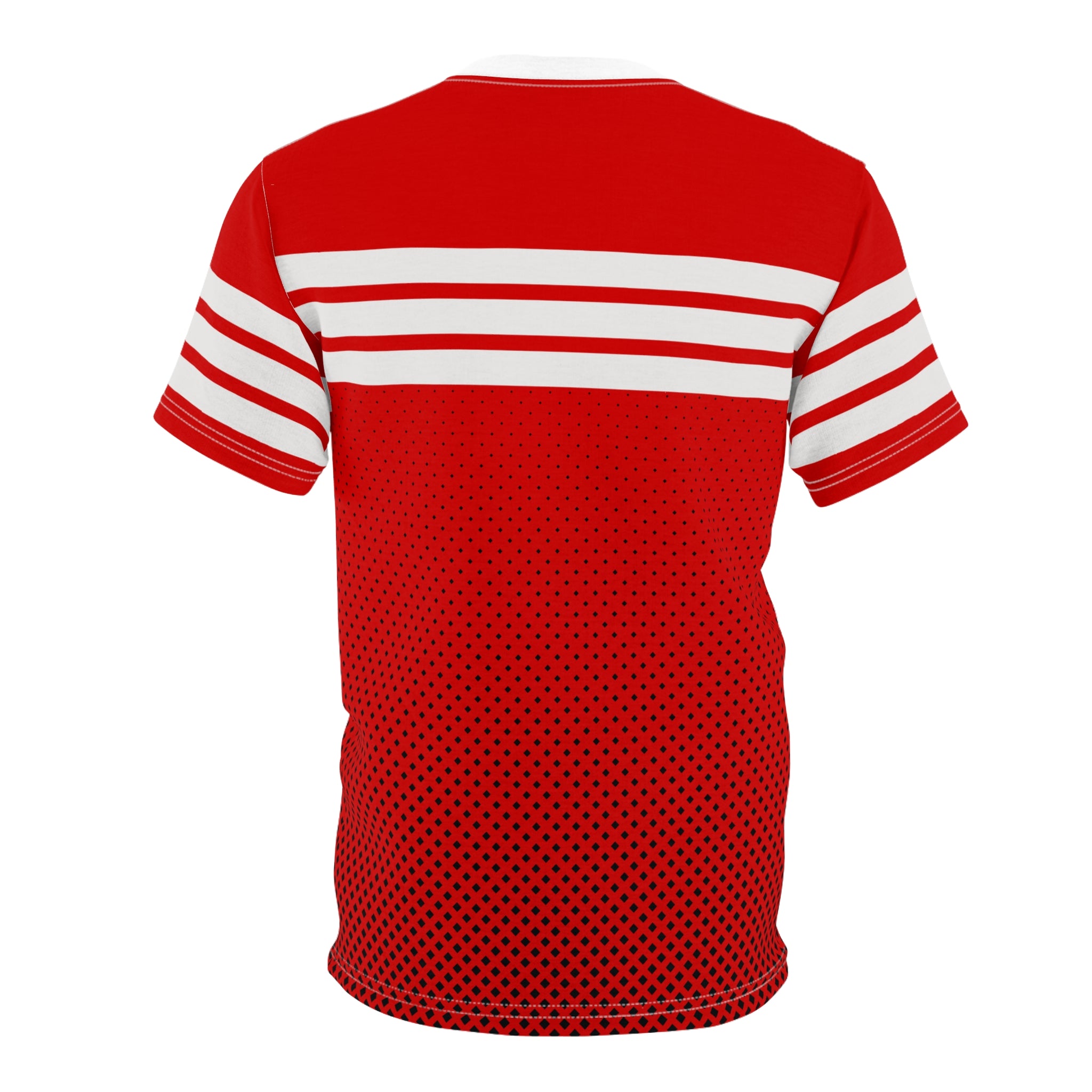 Red Vintage Jersey Tee — Number 31 Sports Shirt
