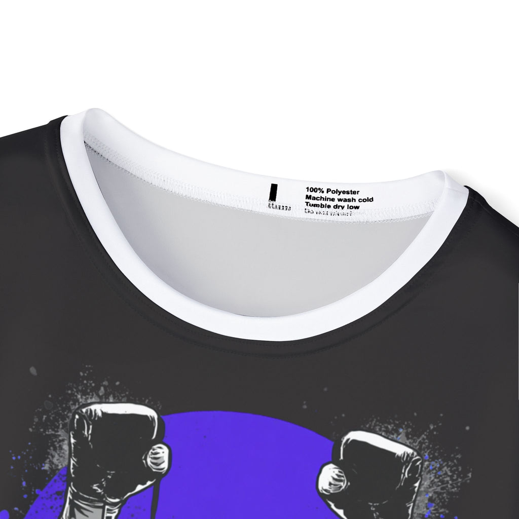 Boxing Jersey — "Undefeated" Graphic Sports Tee