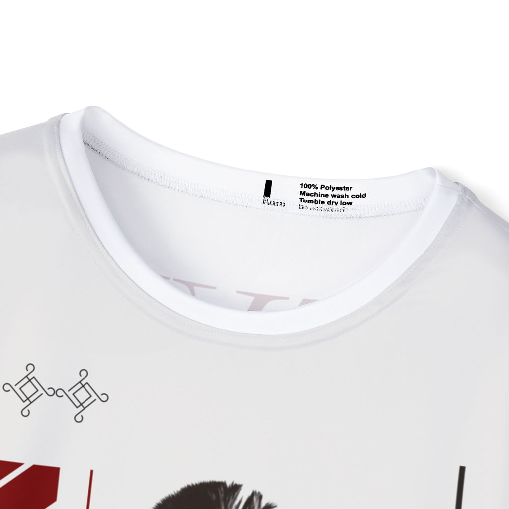 Conviction Spartan Sports Jersey — "Never Back Down" Athletic Tee