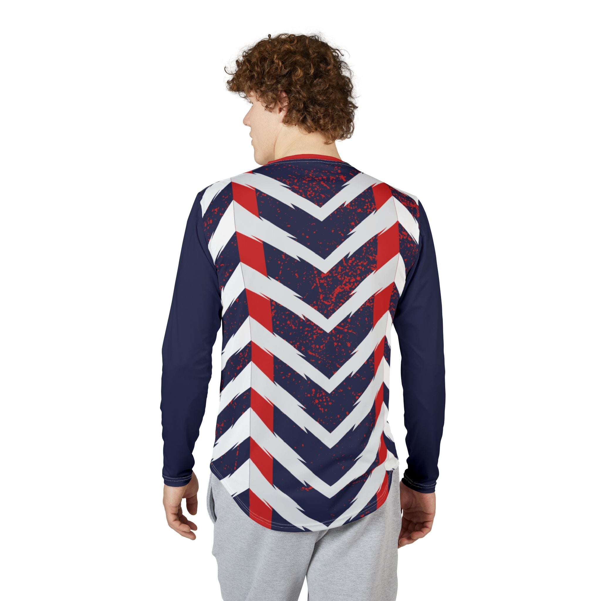 Men's UV Protection Long Sleeve Shirt (AOP)
