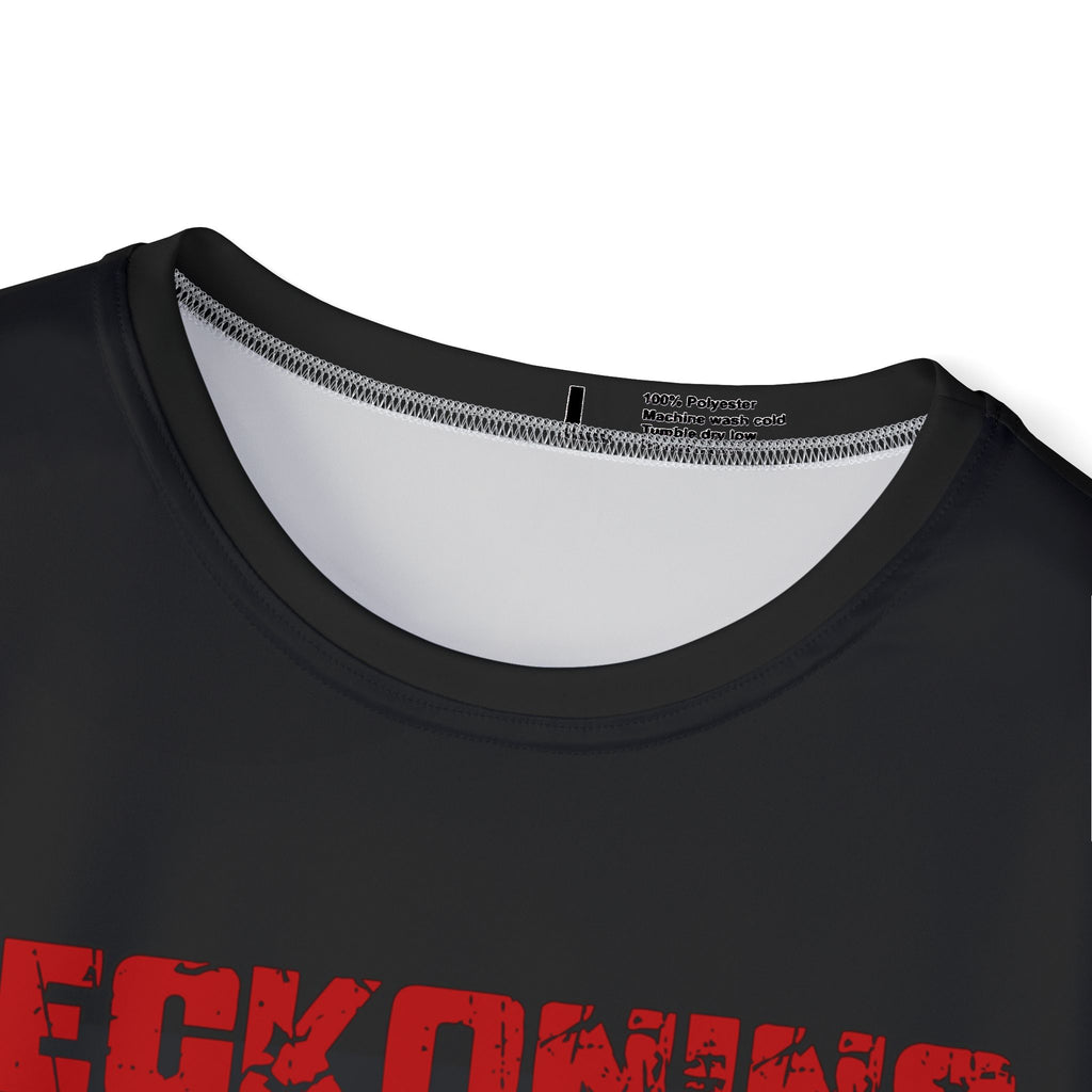 Reckoning Athletic Jersey — Dark Red Warrior AOP Sports Tee