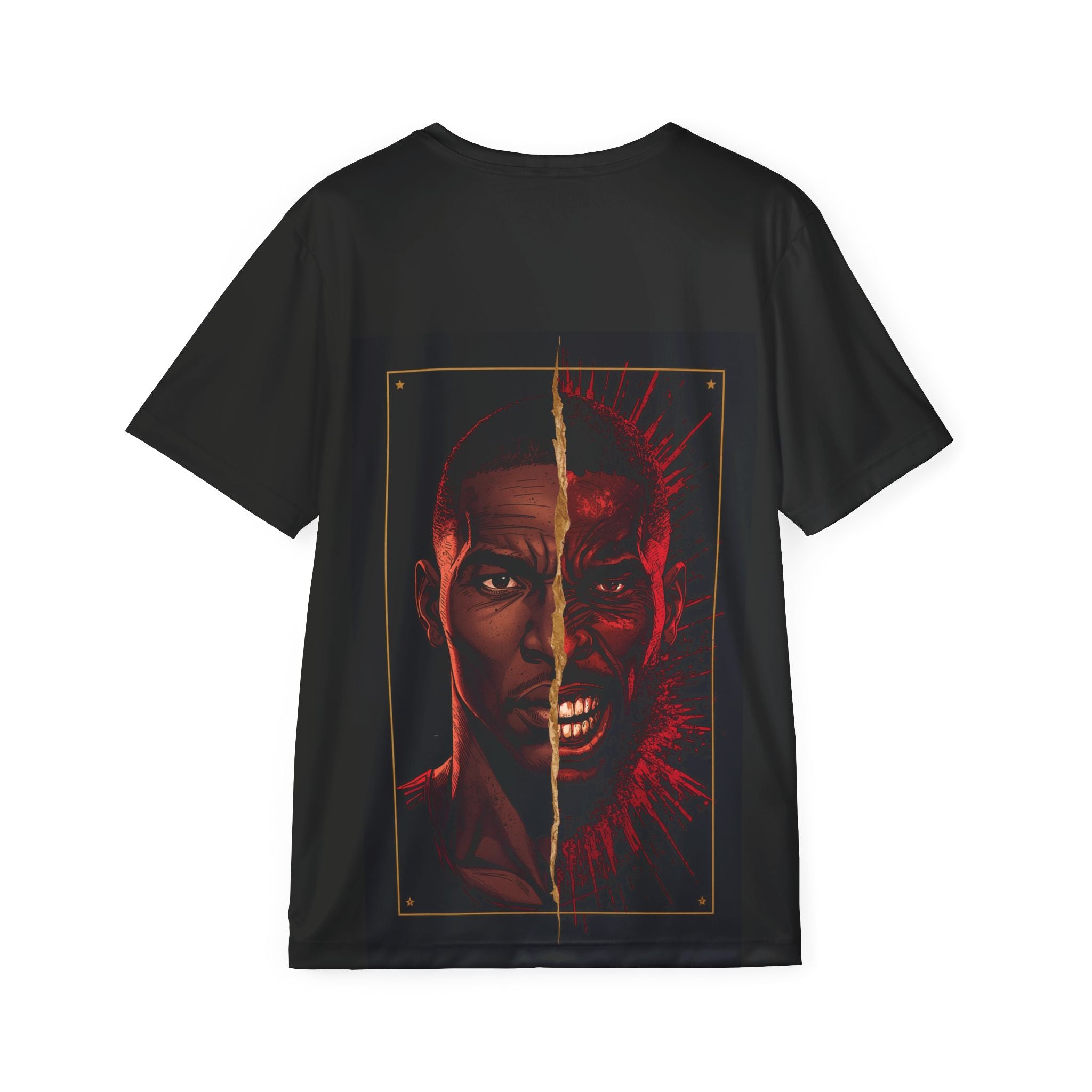 Reckoning Athletic Jersey — Dark Red Warrior AOP Sports Tee
