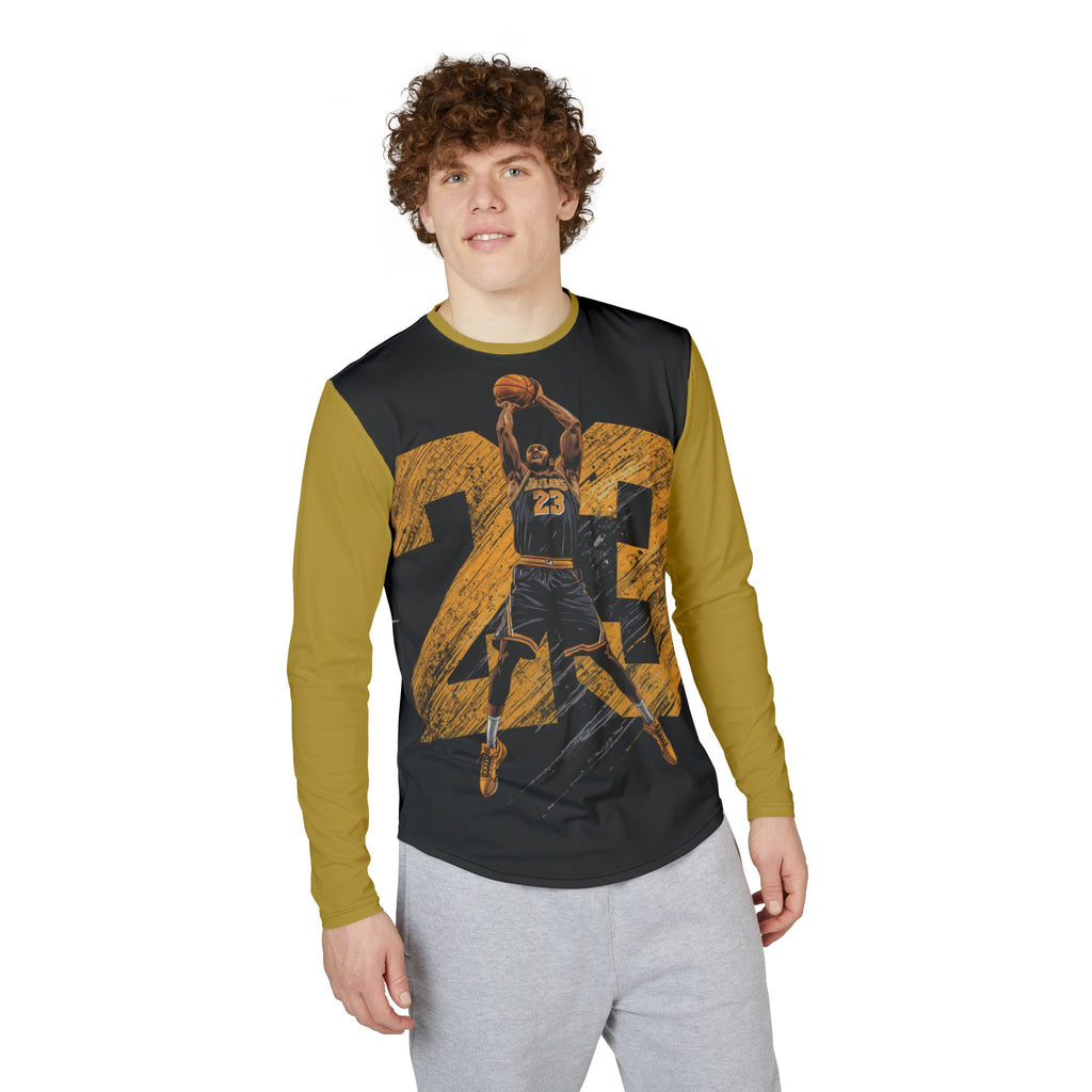 Basketball 23 Long Sleeve Shirt — Apex King UV Protection